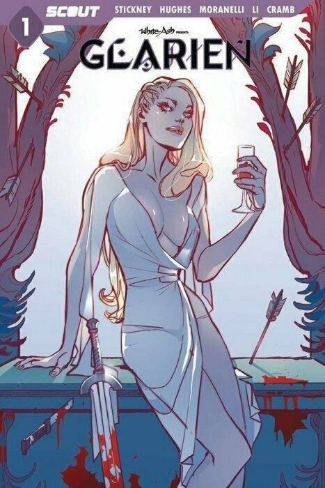 GLARIEN #1 SET OF THREE COVERS A,B, & WEBSTORE VARIANT WHITE ASH SCOUT COMICS NM