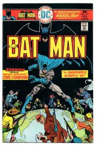 Batman #272 (Feb 1976, DC) - Very Fine