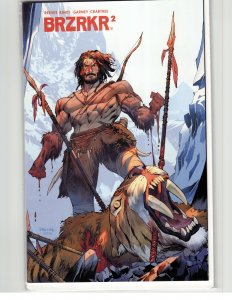 BRZRKR #2 Second Print Cover (2021) Brzrkr