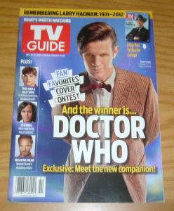 TV Guide #3136/3137 VF/NM double issue - doctor who - vol. 60 #51 december 2012