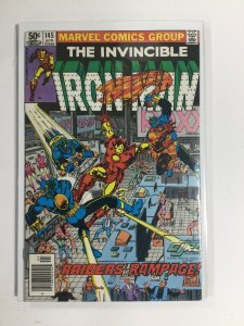 Iron Man #145 (1981) VF5B123 VERY FINE VF 8.0