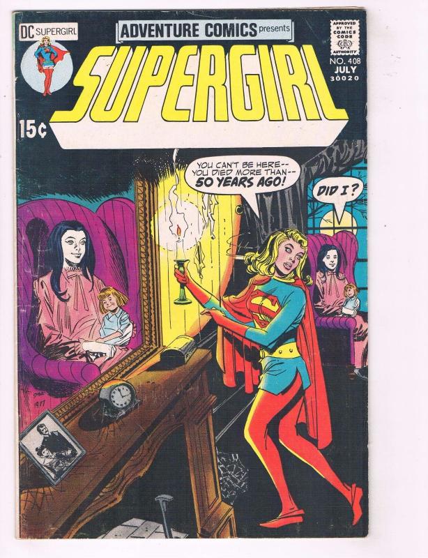 Adventure Comics #408 FN/VF DC Comic Book Superman Superboy Supergirl Batman J80