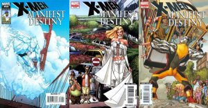 X-Men: Manifest Destiny #1-3 (2008-2009) Marvel Comics - 3 Comics