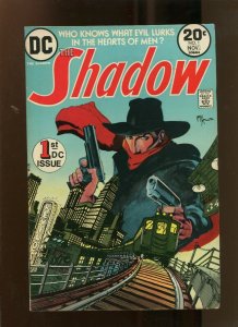1973 THE SHADOW #1 (F/VF) 1ST DC ISSUE!