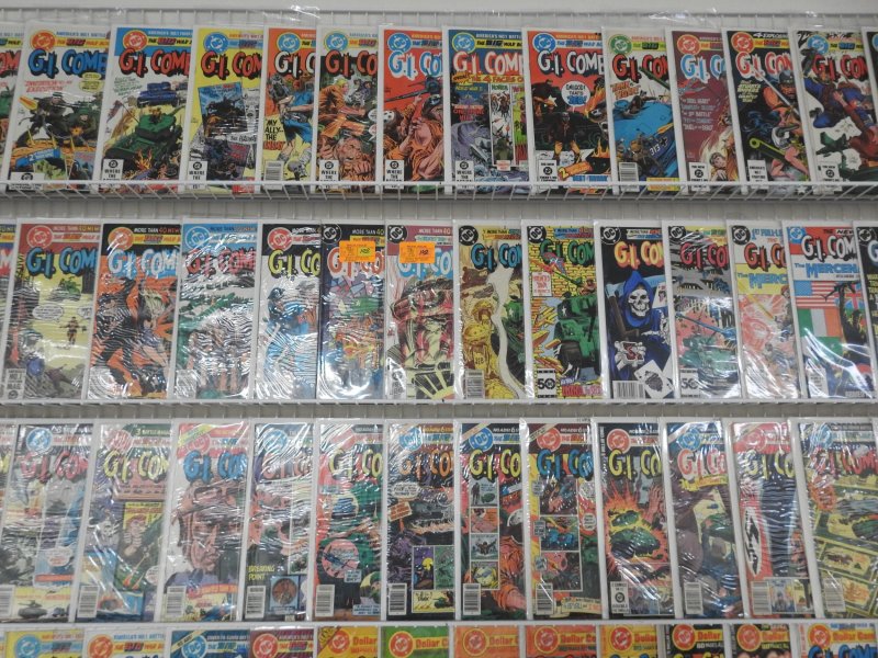 Huge Lot 90+ All G.I. Combat Comics!!! Avg FN+ Condition!