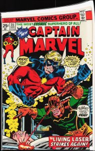 Captain Marvel #35 (1974) Captain Marvel