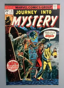 Journey into Mystery #16 FN HORROR COVER Marvel 1975 FE1