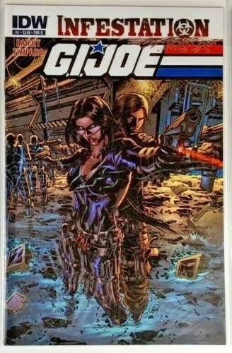 GI Joe Infestation (2011, IDW) #1-2 7 Covers! 1 Hand Drawn 