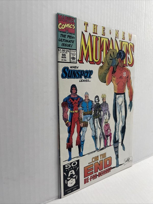 New Mutants #99 1st Appearance Shatterstar