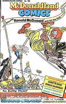 McDonaldland Comics #102, VG+ (Stock photo)