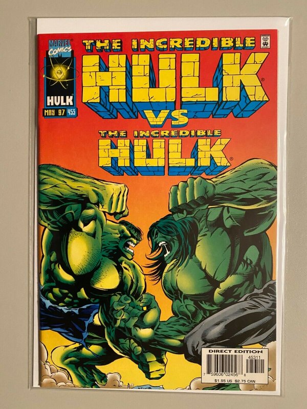 Incredible Hulk #453 Hulk vs. Hulk 8.0 VF (1997)