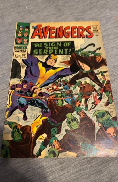 The Avengers #32 (1966)1St bil foster