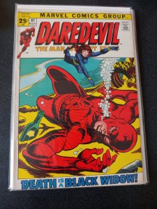 DAREDEVIL #81 BRONZE AGE CLAASIC F/VF