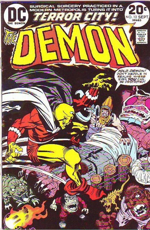 Demon, The #12 (Sep-73) NM- High-Grade Jason Blood, Merlin