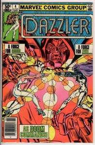 Dazzler #4 Newsstand Edition (1981) 4.5 VG+