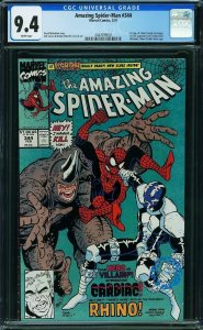 Amazing Spider-Man #344 (1991) CGC 9.4 NM