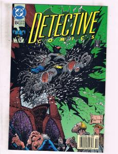 Lot of 5 Detective Comics DC Comic Books #650 651 652 653 654 CB2