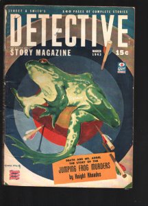 Detective Story 3/1943-Crime pulp stories by William Bogart, Hugh B. Cave & o...