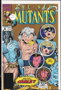 The New Mutants #87 (1990) New Mutants 2nd Print