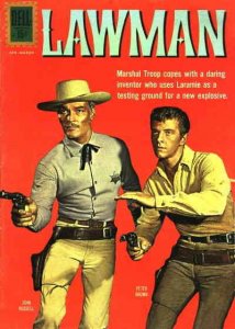 Lawman #10 VG ; Dell | low grade comic January 1962 John Russell