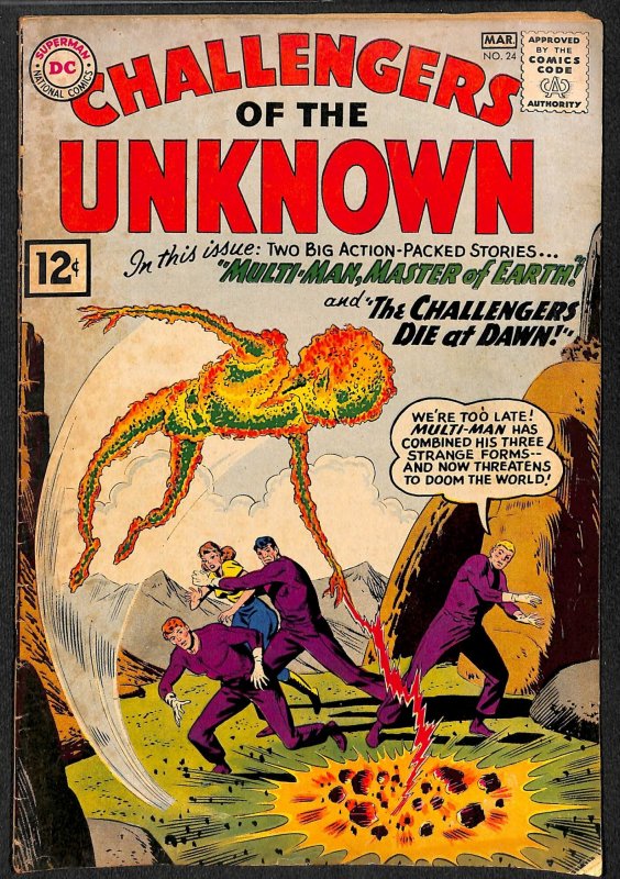 Challengers of the Unknown #24 (1962)