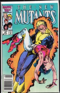 The New Mutants #42 Newsstand Edition (1986) New Mutants [Key Issue]