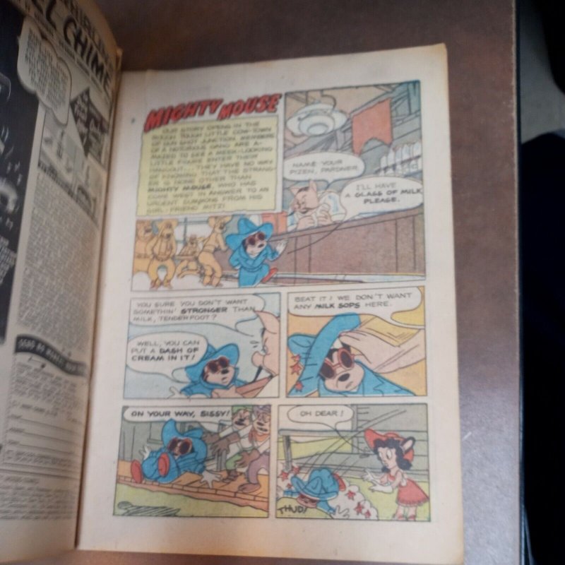 1953 St. Johns Mighty Mouse 37 golden age funny animal superhero precode cartoon