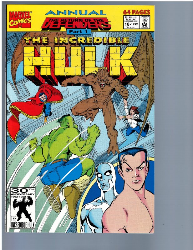The Incredible Hulk Annual #18 (1992) NM