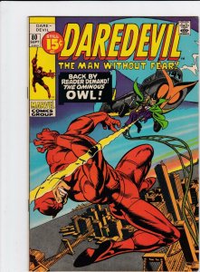 Daredevil 80 VF- last 15c issue
