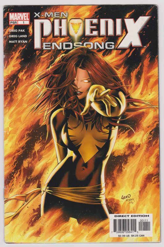 X-Men Phoenix Endsong #1 (VG)