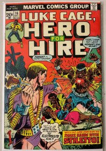 Power Man and Iron Fist #16 Hero for Hire Luke Cage Marvel 6.0 FN (1973)