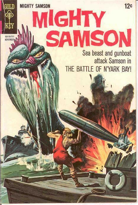 MIGHTY SAMSON 12 G-VG  November 1967 COMICS BOOK
