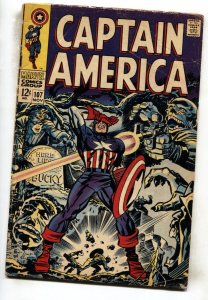 CAPTAIN AMERICA #107--1968--RED SKULL--MARVEL--KIRBY--comic book