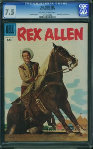 Rex Allen #20 (1956) CGC 7.5 VF-