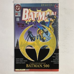 Batman 500 1993 Signed by Terry Austin DC Comics Azreal NM near mint