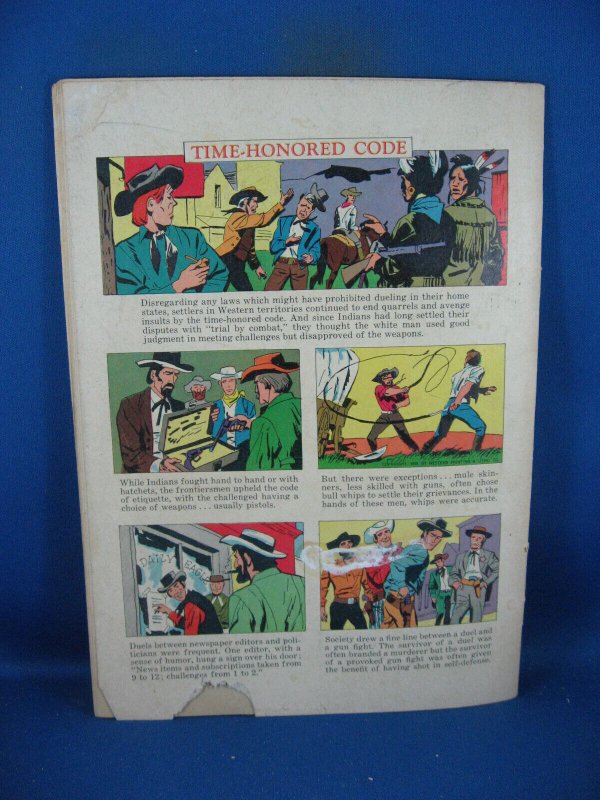 COLT 45 4 G VG 1960  DELL PHOTO CVR WESTERN COMIC