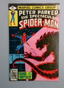 Spectacular Spider-Man #32, Rage of the Reptile, Marvel Comics, 1979 JR1