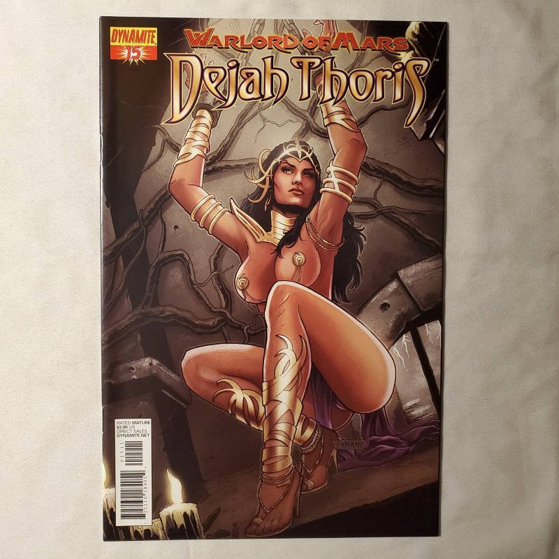 Warlord of Mars Dejah Thoris 15 Near Mint Cover by Fabiano Neves