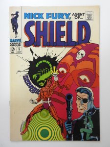 Nick Fury, Agent of SHIELD #5  (1968) FN- Condition!