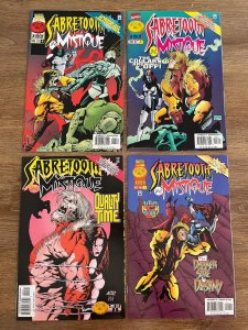 Sabretooth & Mystique Complete Marvel Comics LTD Series # 1 2 3 4 NM X-Men J931 