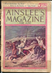 Ainslee's Magazine #5 6/1898-Matt Morgan Jr-pulp fiction-Dreisler-Marvin-FR/G