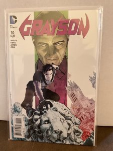 Grayson #10  9.0 (our highest grade)  2015  New 52!