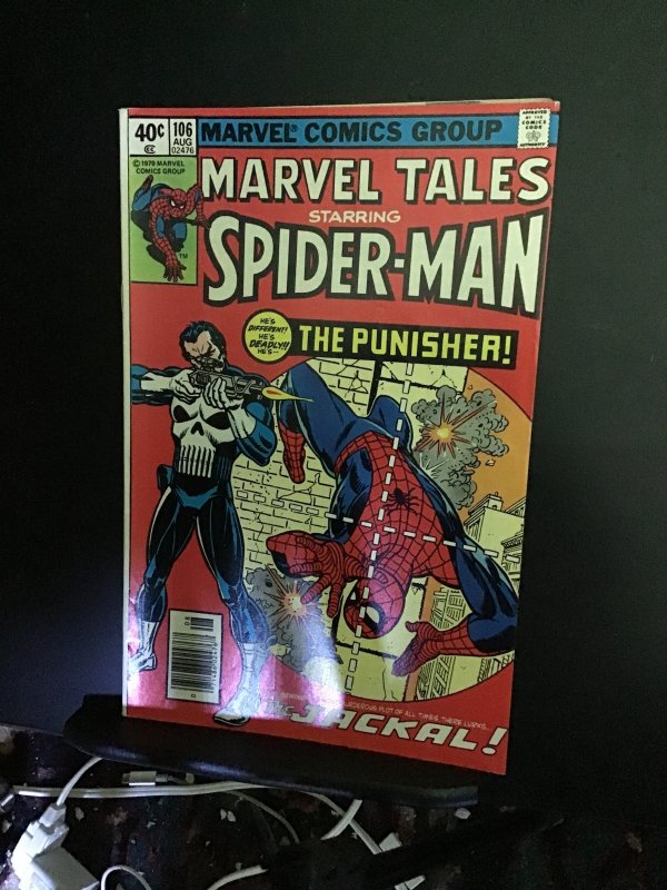 Marvel Tales #106(1979) High-grade 1st Punisher Spider-Man 129 NM- Richmond CERT