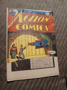 Action Comics #97 Superman DC 1946 Hocus And Pocus Appearance Joe Shuster Cover