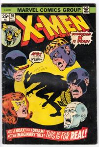 X-Men #90 (Oct-74) VG/FN Mid-Grade X-Men