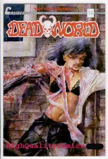 DEADWORLD #14, FN, Caliber, Undead, Zombies, Vincent Locke, more Horror in store