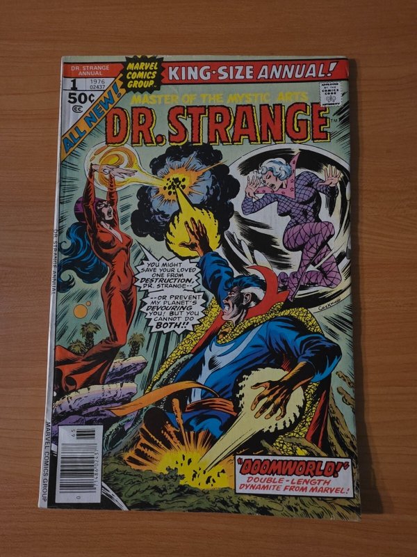 Dr. Strange Annual #1 Newsstand Variant ~ VERY FINE VF ~ 1976 Marvel Comics