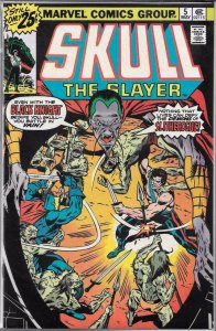 SKULL the SLAYER #5, FN, 1975 1976, Black Knight, more Marvel in store