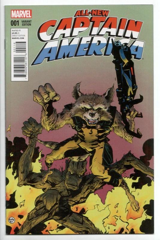 All-New Captain America #1 Pope Variant (Marvel, 2015) NM