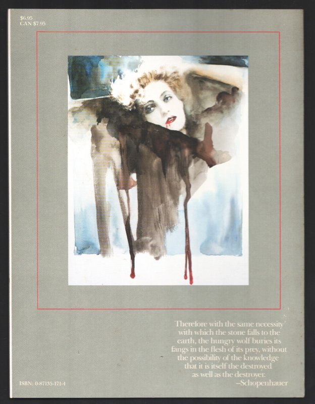 Marvel Graphic Novel-Dracula 1986- Symphony in Moonlight & Nightmares-John J